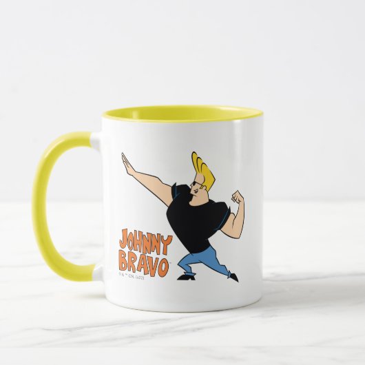 Johnny Bravo Flexing Mok (Links)
