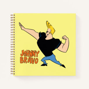 Johnny Bravo Flexing Notitieboek