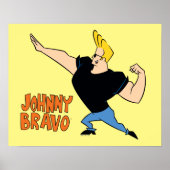 Johnny Bravo Flexing Poster (Voorkant)