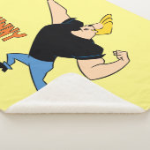 Johnny Bravo Flexing Sherpa Deken (3/4)