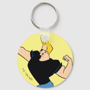 Johnny Bravo Flexing Sleutelhanger