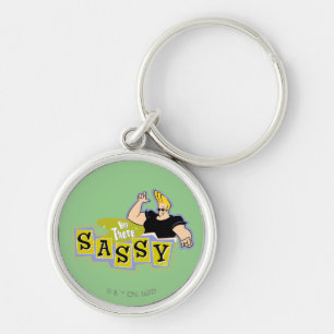 Johnny Bravo - Hey Daar Sassy Sleutelhanger