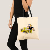Johnny Bravo - Hey Daar Sassy Tote Bag (Voorkant (product))