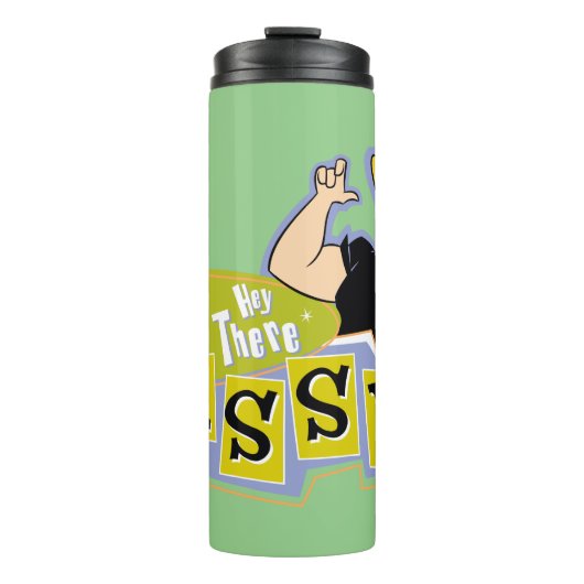 Johnny Bravo - Hey There Sassy Thermosbeker (Voorkant)