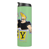 Johnny Bravo - Hey There Sassy Thermosbeker (Geroteerd rechts)