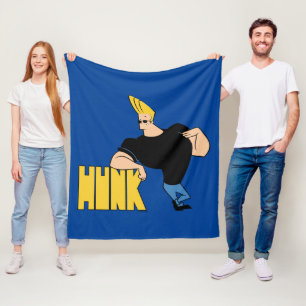 Johnny Bravo - Hunk Fleece Deken