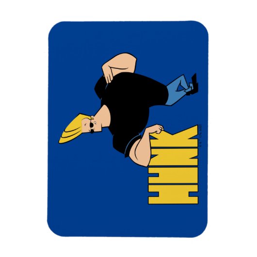 Johnny Bravo - Hunk Magneet (Verticaal)