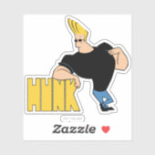 Johnny Bravo - Hunk Sticker (Vel)
