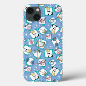 Johnny Bravo Icon Pattern Case-Mate iPhone Case (Achterkant)
