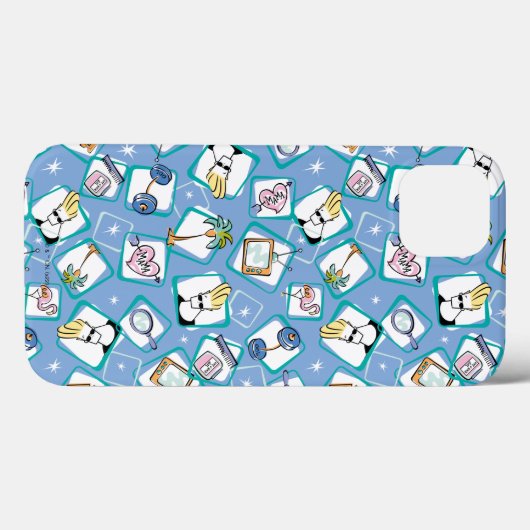Johnny Bravo Icon Pattern Case-Mate iPhone Case (Achterkant (horizontaal))