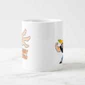 Johnny Bravo Iconic Pose Extra Grote Beker (Voorkant)