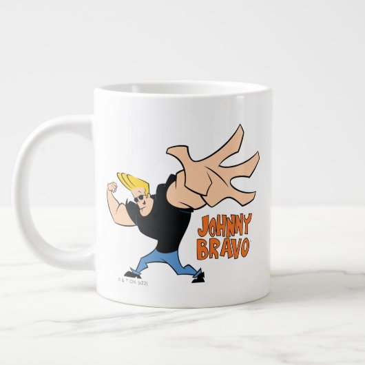 Johnny Bravo Iconic Pose Extra Grote Beker (Links)