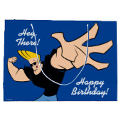 Johnny Bravo Iconic Pose Groot Cadeauzakje (Achterkant)