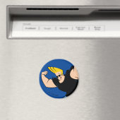 Johnny Bravo Iconic Pose Magneet (Insitu (Vaatwasser))