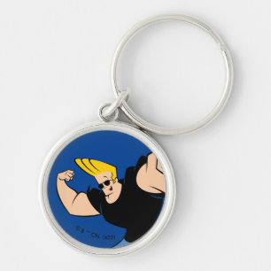 Johnny Bravo Iconic Pose Sleutelhanger