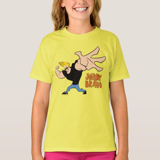 Johnny Bravo Iconic Pose T-shirt (Voorkant)