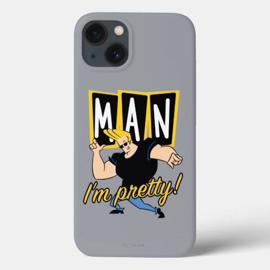 Johnny Bravo - Man dat ik  ben Case-Mate iPhone Case (Achterkant)