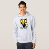 Johnny Bravo - Man dat ik  ben Hoodie (Voorkant volledig)