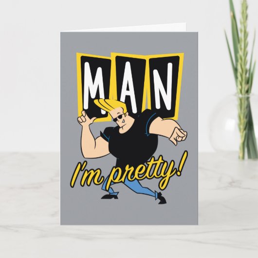 Johnny Bravo - Man dat ik  ben Kaart (Voorkant)