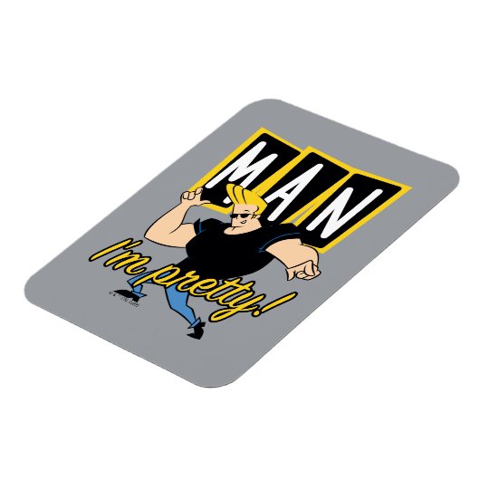 Johnny Bravo - Man dat ik  ben Magneet (Linkerzijde)