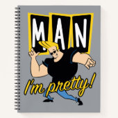 Johnny Bravo - Man dat ik  ben Notitieboek (Voorkant)