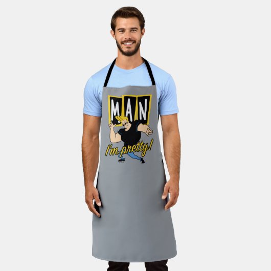 Johnny Bravo - Man dat ik  ben Schort (Gedragen)
