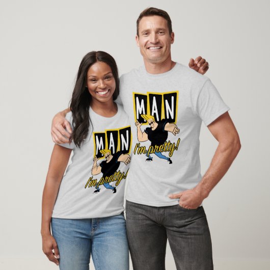 Johnny Bravo - Man dat ik  ben T-shirt (Unisex)