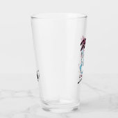 Johnny Bravo - Man ik ben Retro Graphic Glas (Rechts)