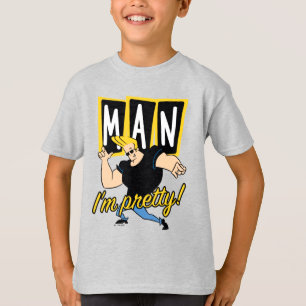 Johnny Bravo - Man ik ben T-shirt