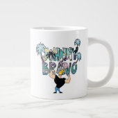 Johnny Bravo Palm Naam Extra Grote Beker (Rechts)