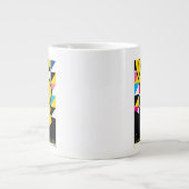 Johnny Bravo Pop Art Graphic Extra Grote Beker (Voorkant)