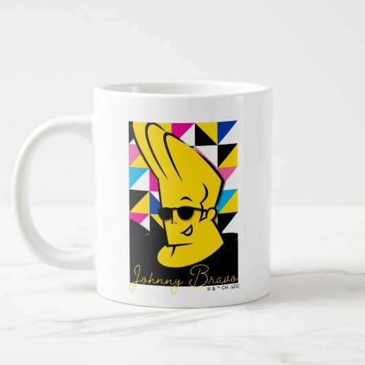 Johnny Bravo Pop Art Graphic Extra Grote Beker (Links)