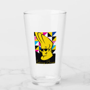 Johnny Bravo Pop Art Graphic Glas