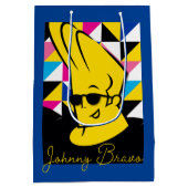 Johnny Bravo Pop Art Graphic Medium Cadeauzakje (Achterkant)