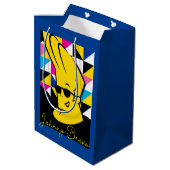 Johnny Bravo Pop Art Graphic Medium Cadeauzakje (Achterkant Gekanteld)
