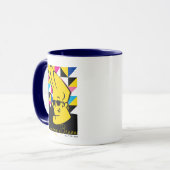 Johnny Bravo Pop Art Graphic Mok (Voorkant links)