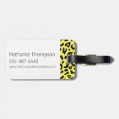 Johnny Bravo - Woah Momma Bagagelabel (Achterkant horizontaal)