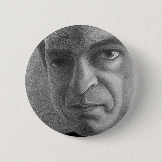 Johnny Cash Fan Button (Voorkant)
