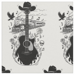 Johnny Cash Stof