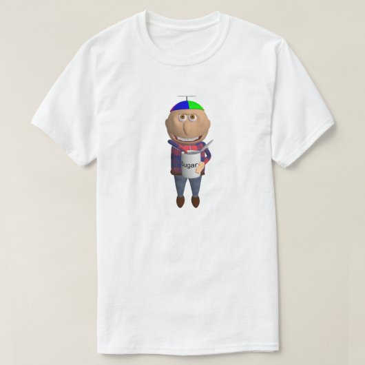 Johnny Eating Sugar T-shirt (Design voorkant)