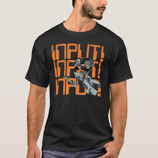 Johnny Five Input T-shirt (Voorkant)