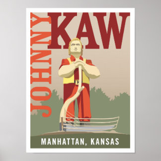 Johnny Kaw - 16x12 Poster