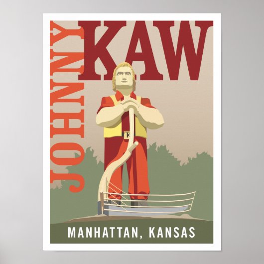 Johnny Kaw - 16x12 Poster (Voorkant)