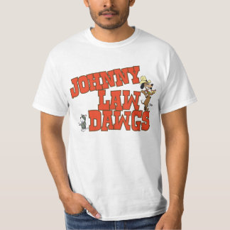 Johnny Law Dawgs T shirt Mannen