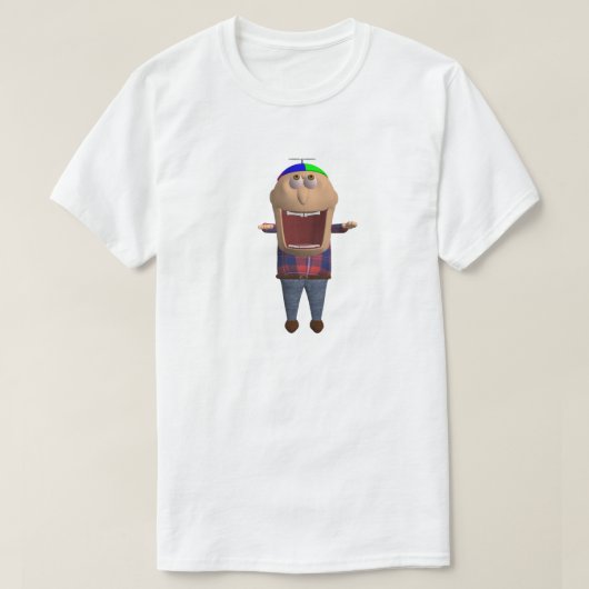Johnny Open Mouth Shirt (Design voorkant)