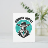 Johnny Quest Briefkaart (Staand voorkant)