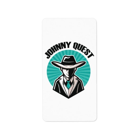 Johnny Quest Etiket (Voorkant)