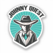 Johnny Quest Sticker (Voorkant)