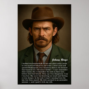 Johnny Ringo, de geschoolde revolverheld Poster