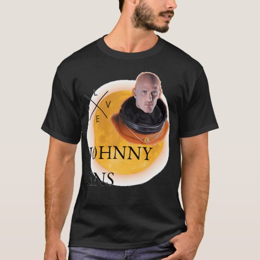 Johnny Sins Astronaut T-shirt (Voorkant)